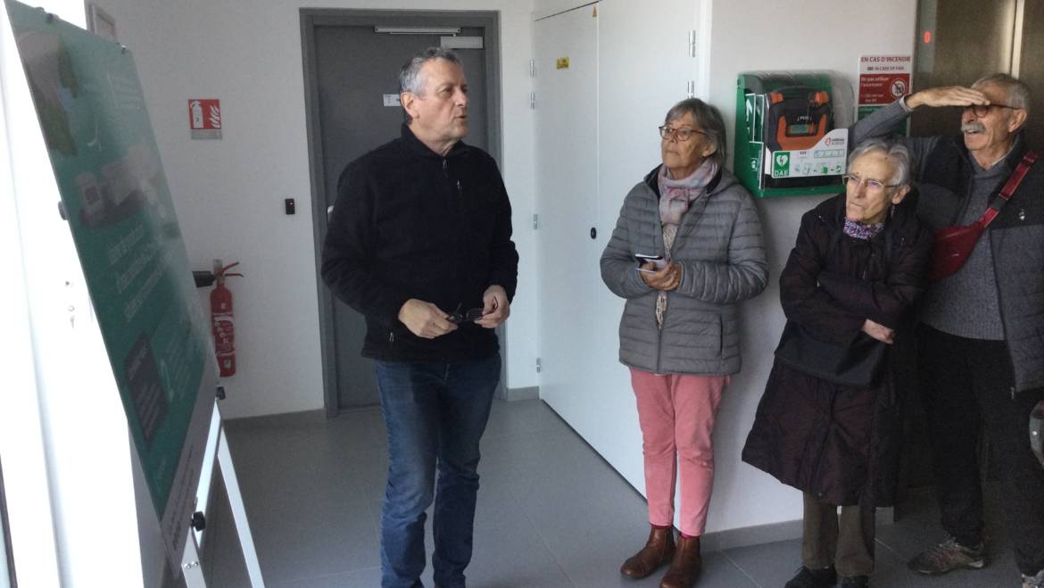 La visite de l’usine d’eau potable